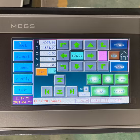 CNC ロータリーナイフ切断機のようなレクトラ ガーバー衣類カッター、丸刃、生地、布地、段ボール、PVC 平面をカット