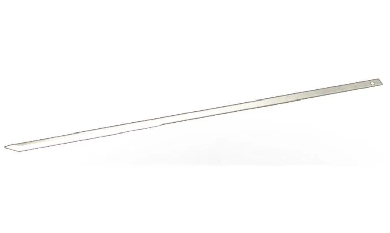 801439 Lectra ユーティリティナイフ、シングルホール、寸法 308 x 7 x 2 mm、Lectra